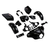 HR3 Black Denim Complete Body Fairing Kit For Harley Street Glide Special FLHXS 14-23